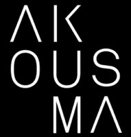 AKOUSMA logo, black