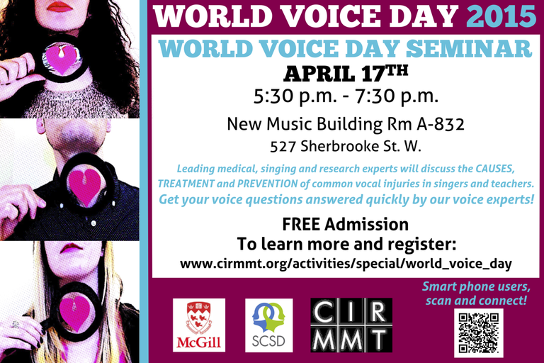 World Voice Day poster [2] PNG