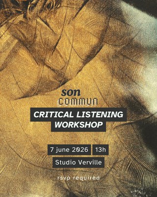 Critical listening workshop