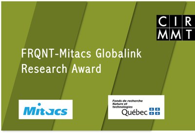 FRQNT-Mitacs Award image FRQNT-Mitacs Award image