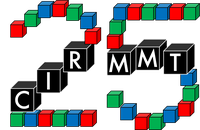 25 stylized in red, green and blue squares with the CIRMMT logo integrated into the 25