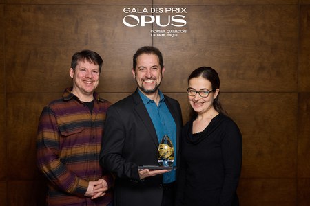 CIRMMT concert wins Prix Opus!